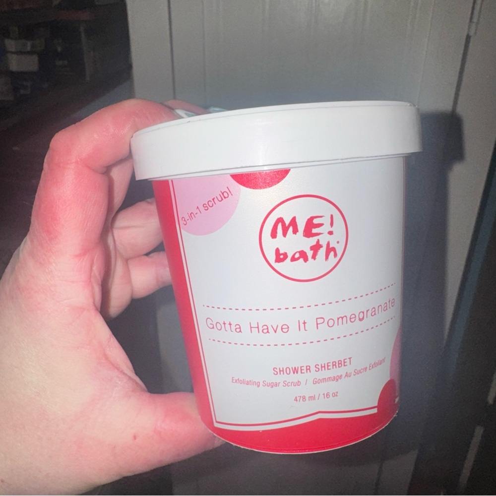Me! Bath pomegranate shower sorbet